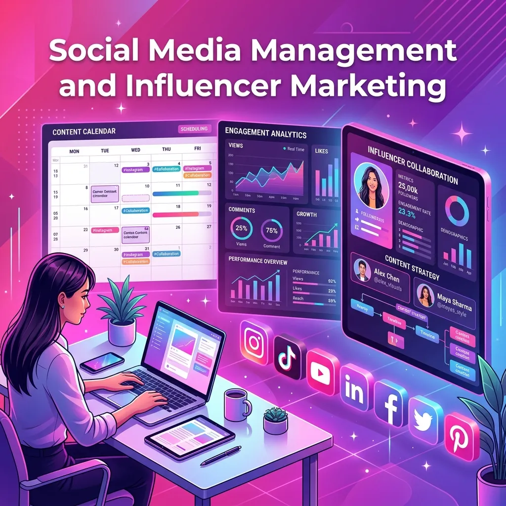 Sosyal Medya Yönetimi ve Influencer Pazarlaması