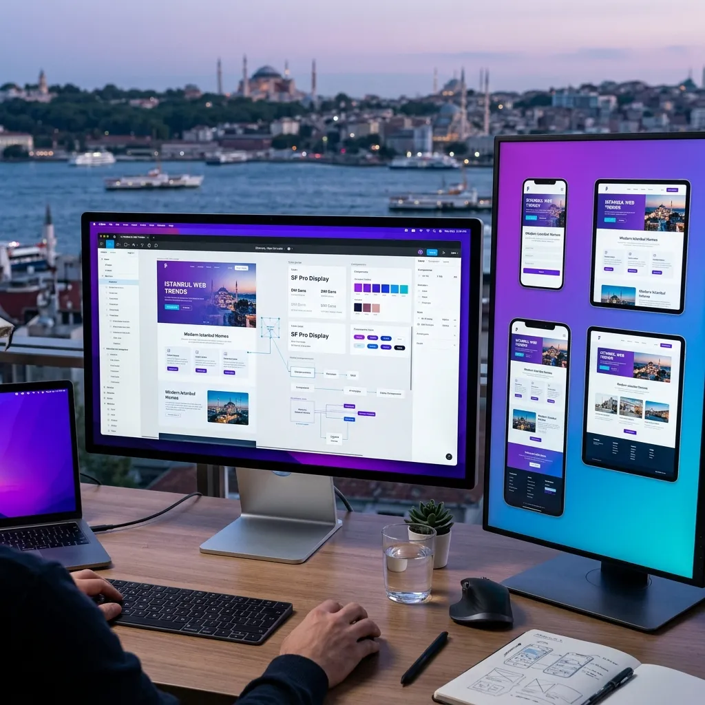 İstanbul Web Tasarım Trendleri: UI/UX Odaklı Siteler